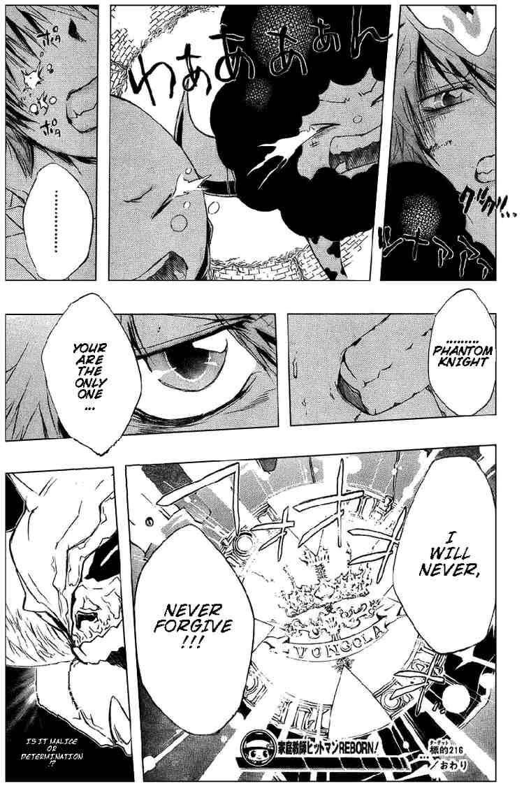 Hitman Reborn Chapter 216 - Page 17