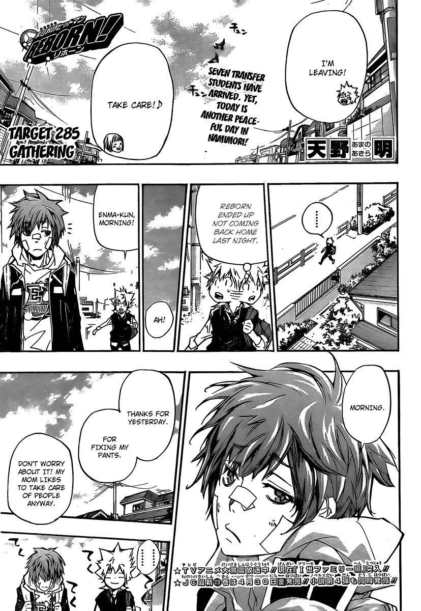 Hitman Reborn Chapter 285 - Page 1