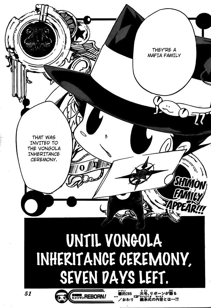 Hitman Reborn Chapter 285 - Page 17
