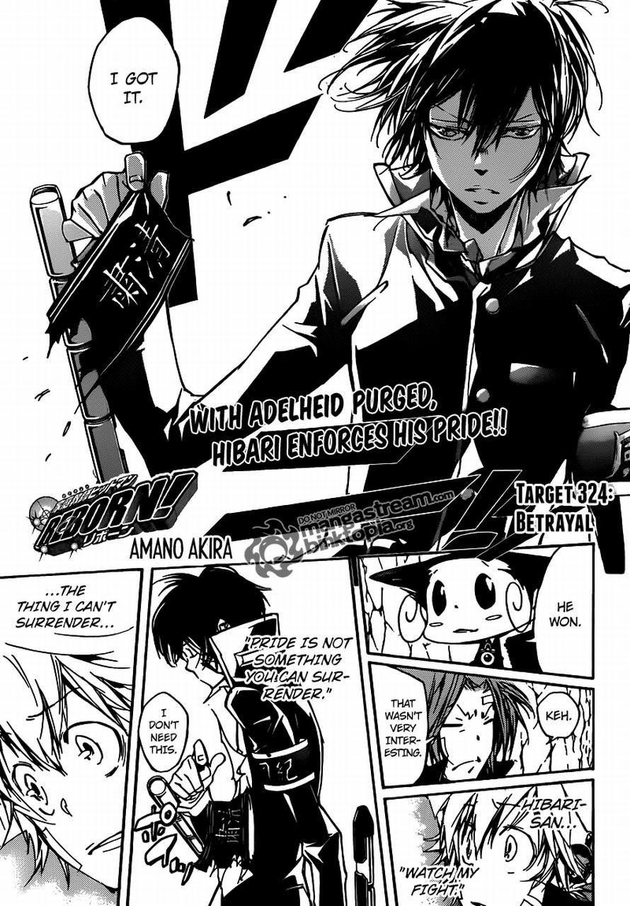 Hitman Reborn Chapter 324 - Page 1