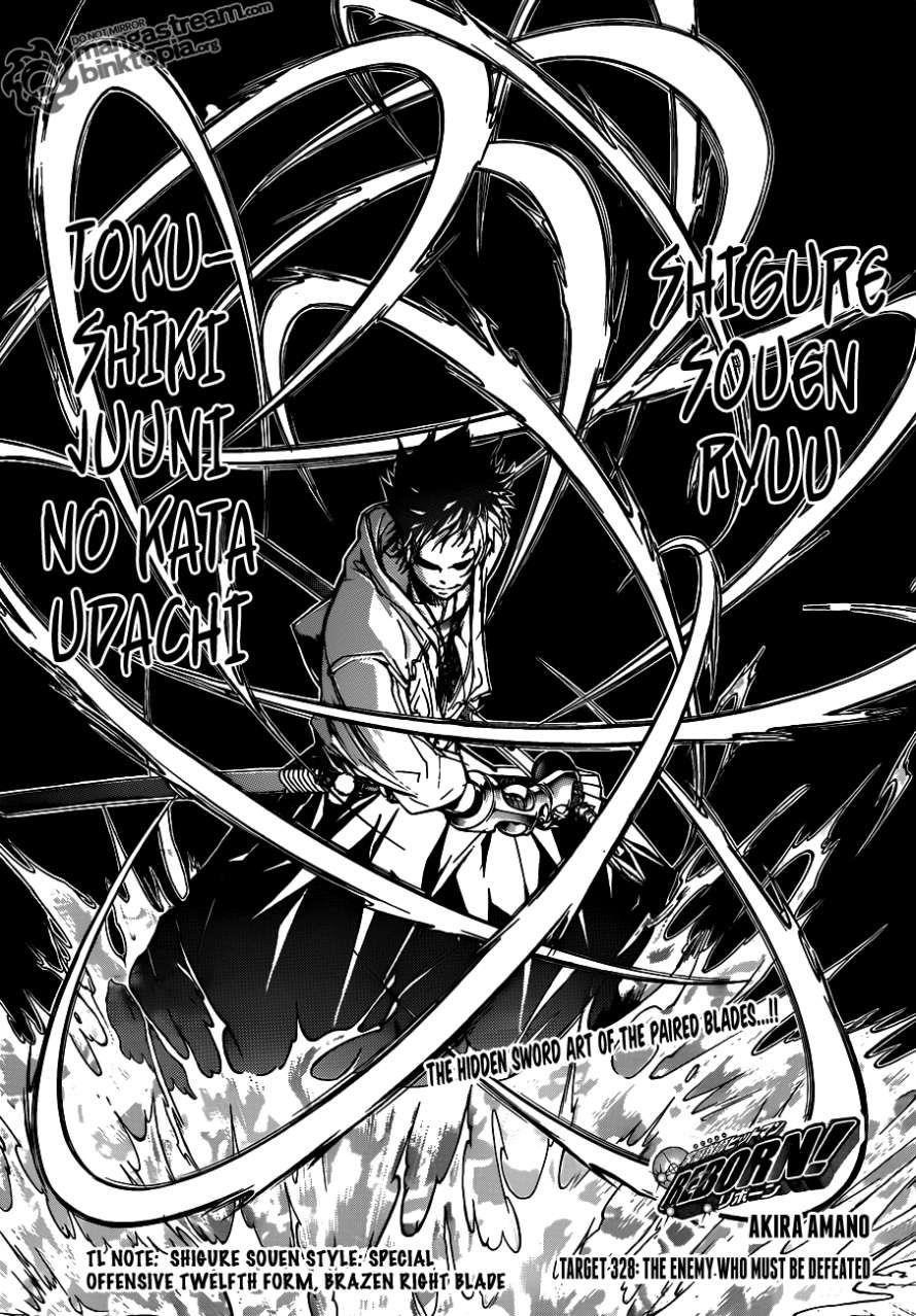 Hitman Reborn Chapter 328 - Page 1