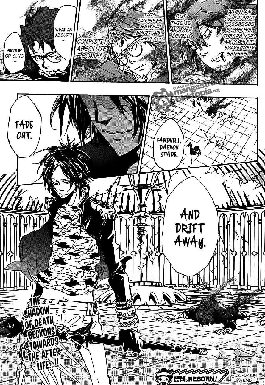 Hitman Reborn Chapter 334 - Page 17