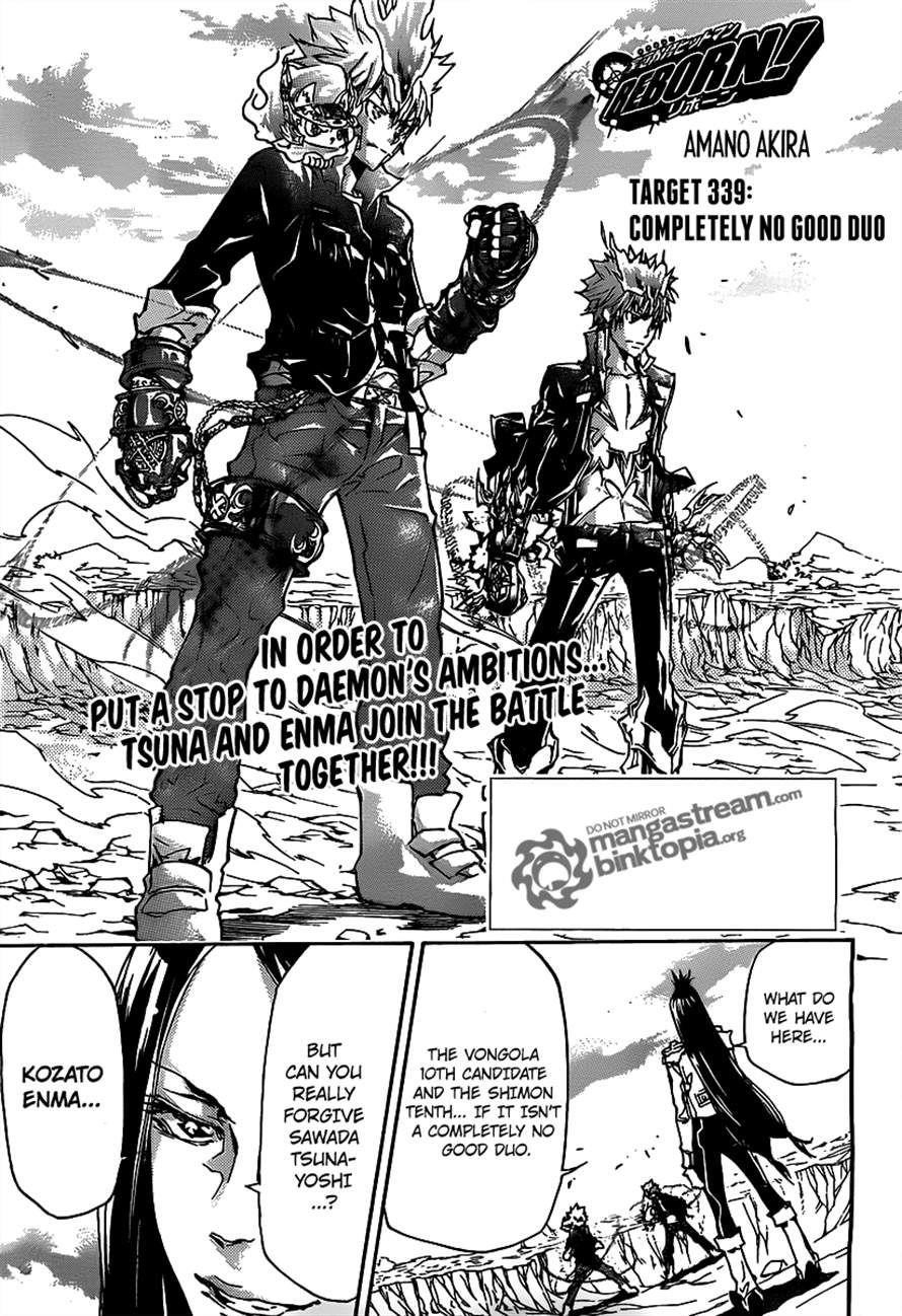Hitman Reborn Chapter 339 - Page 1
