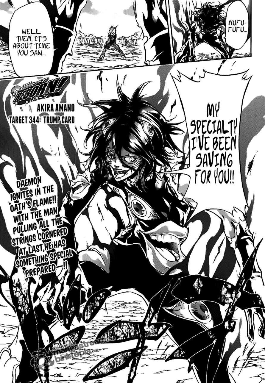 Hitman Reborn Chapter 344 - Page 1