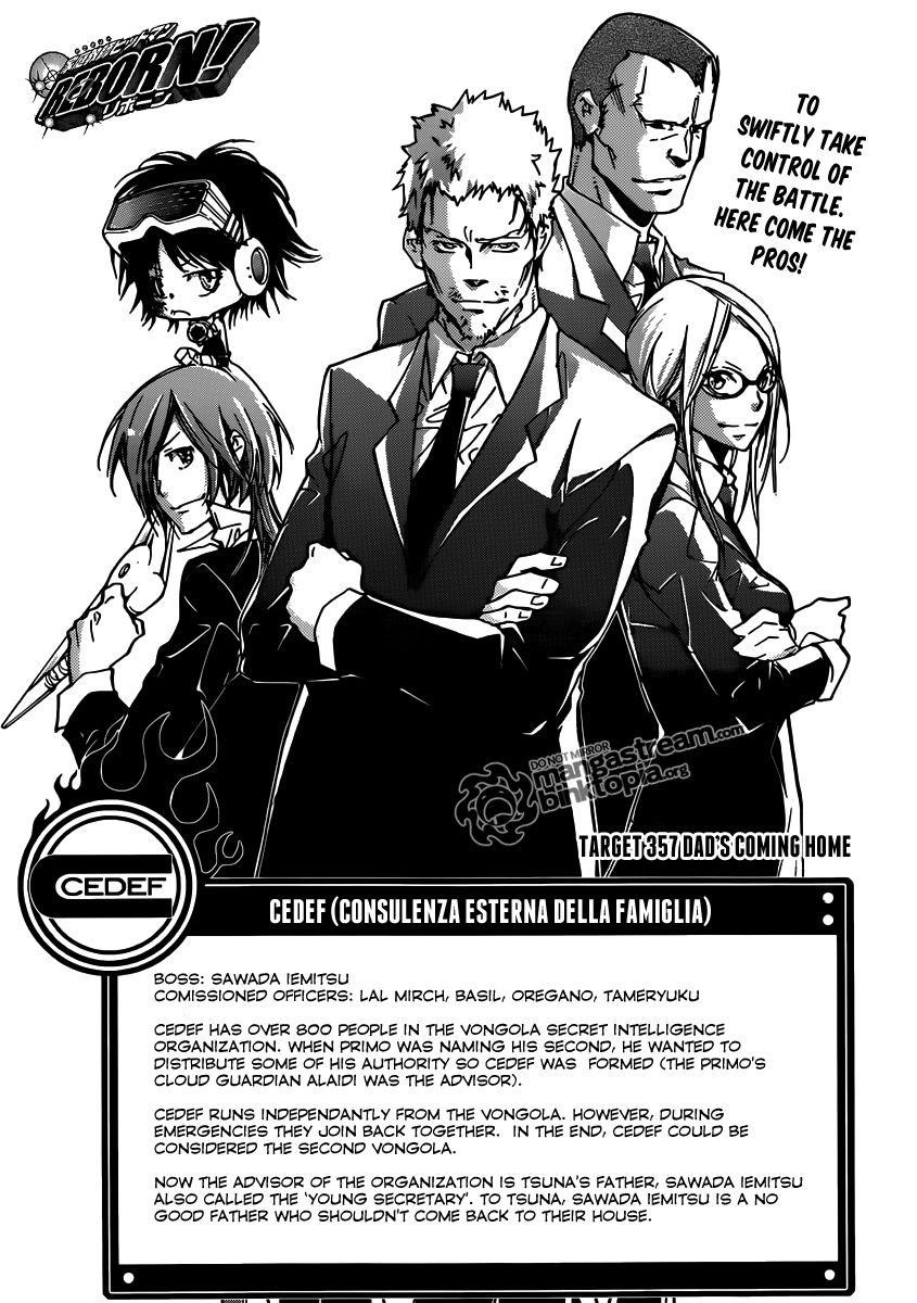 Hitman Reborn Chapter 357 - Page 1