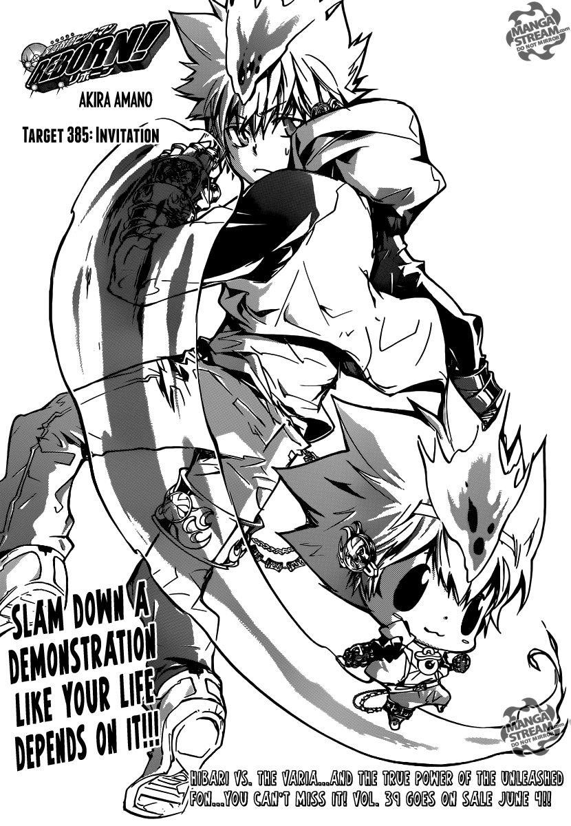 Hitman Reborn Chapter 385 - Page 1