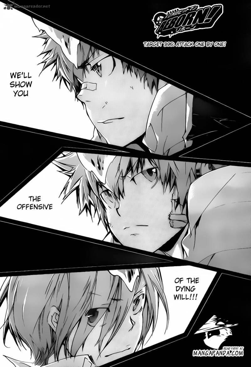 Hitman Reborn Chapter 395 - Page 1