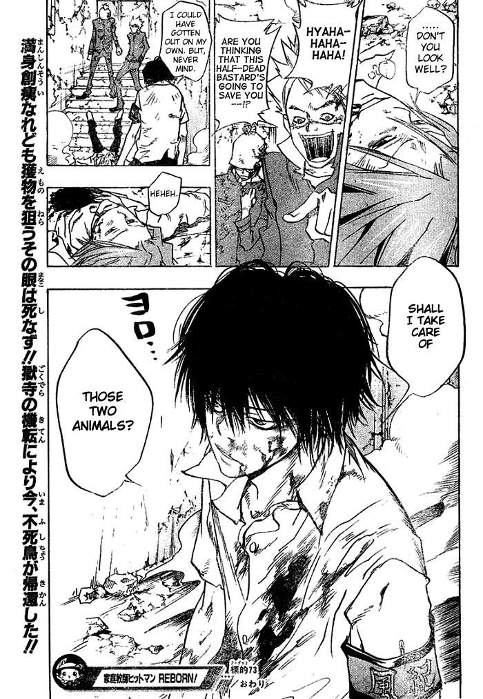 Hitman Reborn Chapter 73 - Page 21