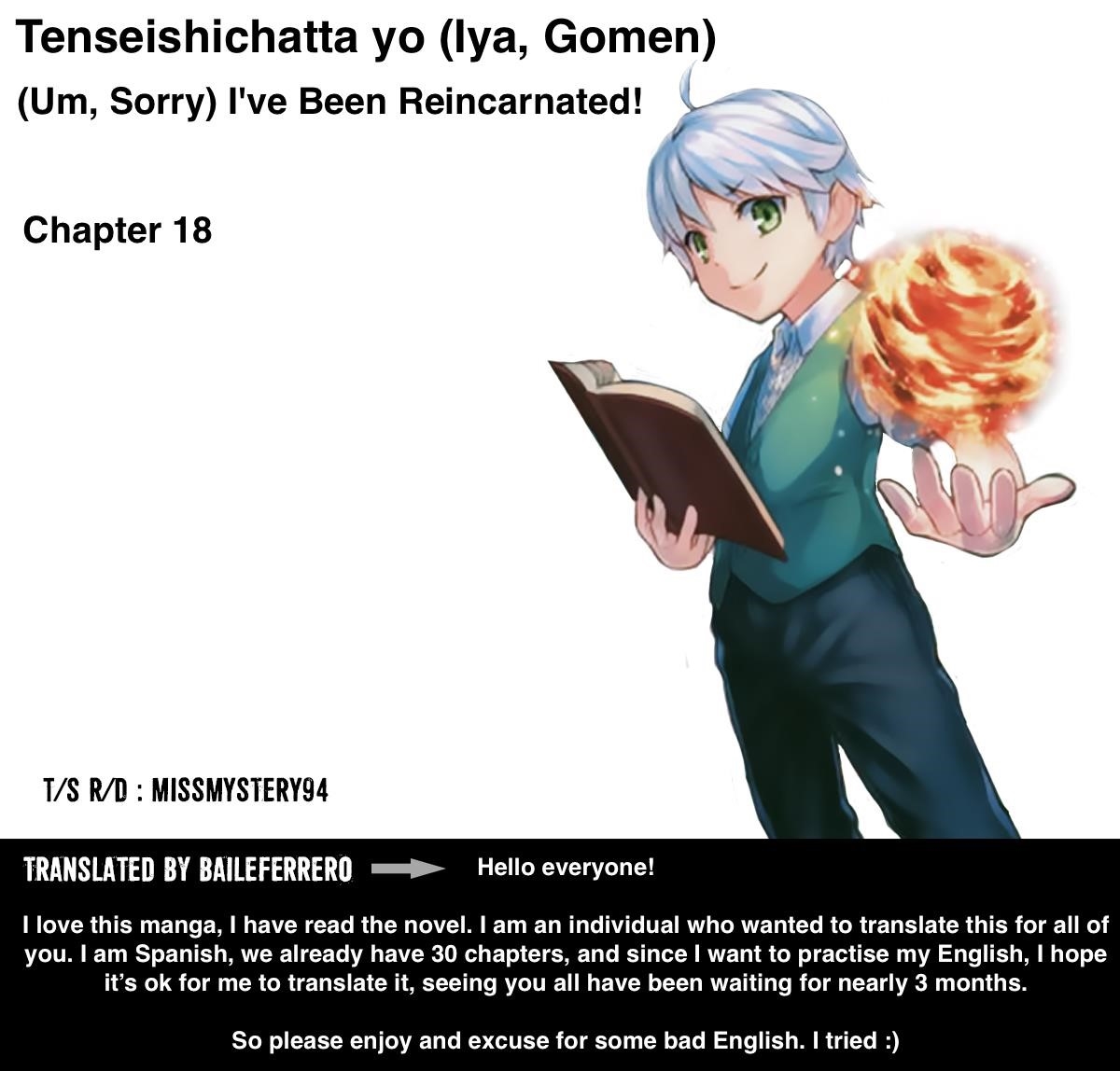 Tenseishichatta yo (Iya, Gomen) Chapter 18 - Page 1