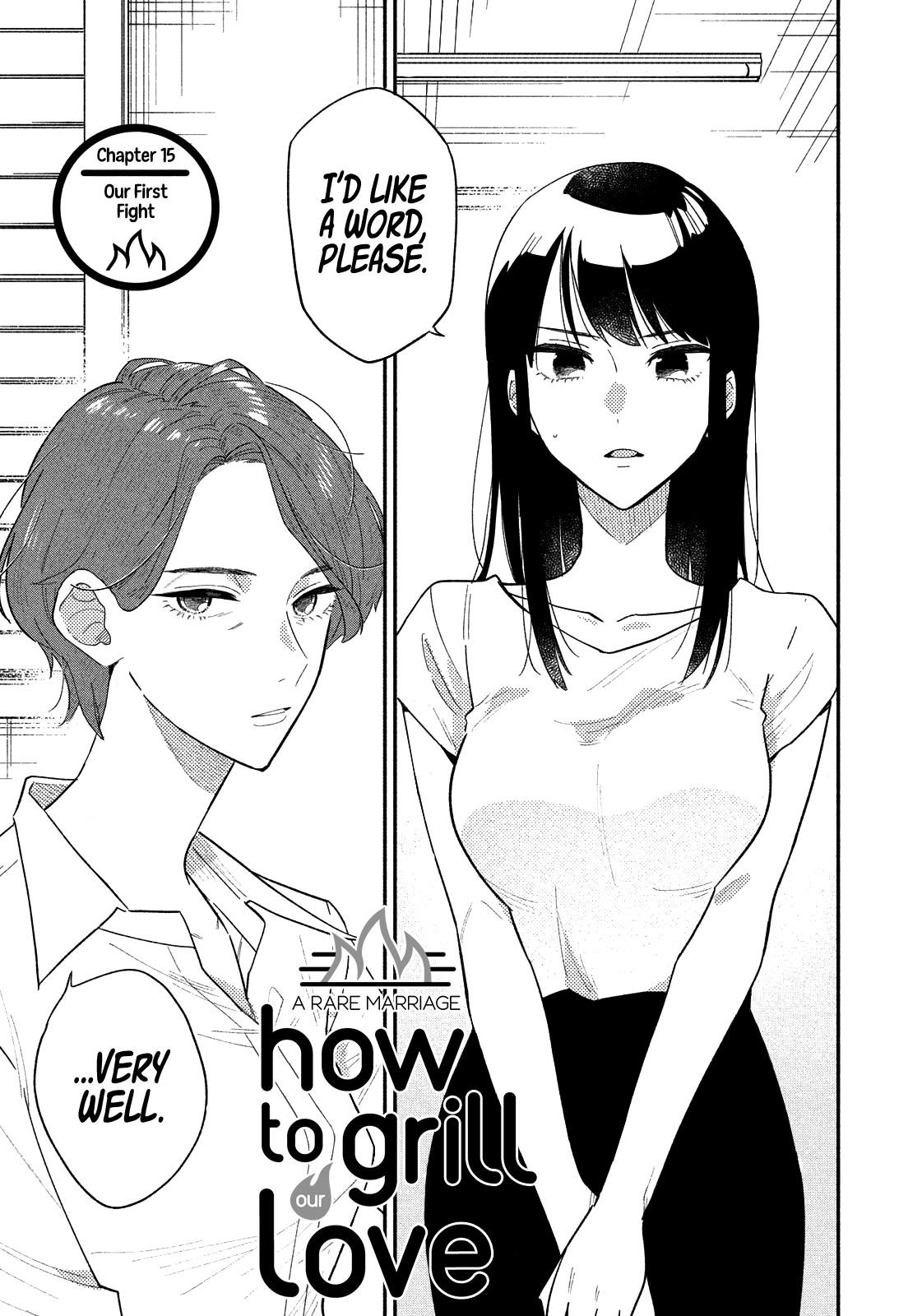 A Rare Marriage: How to Grill Our Love Chapter 15 - Page 1