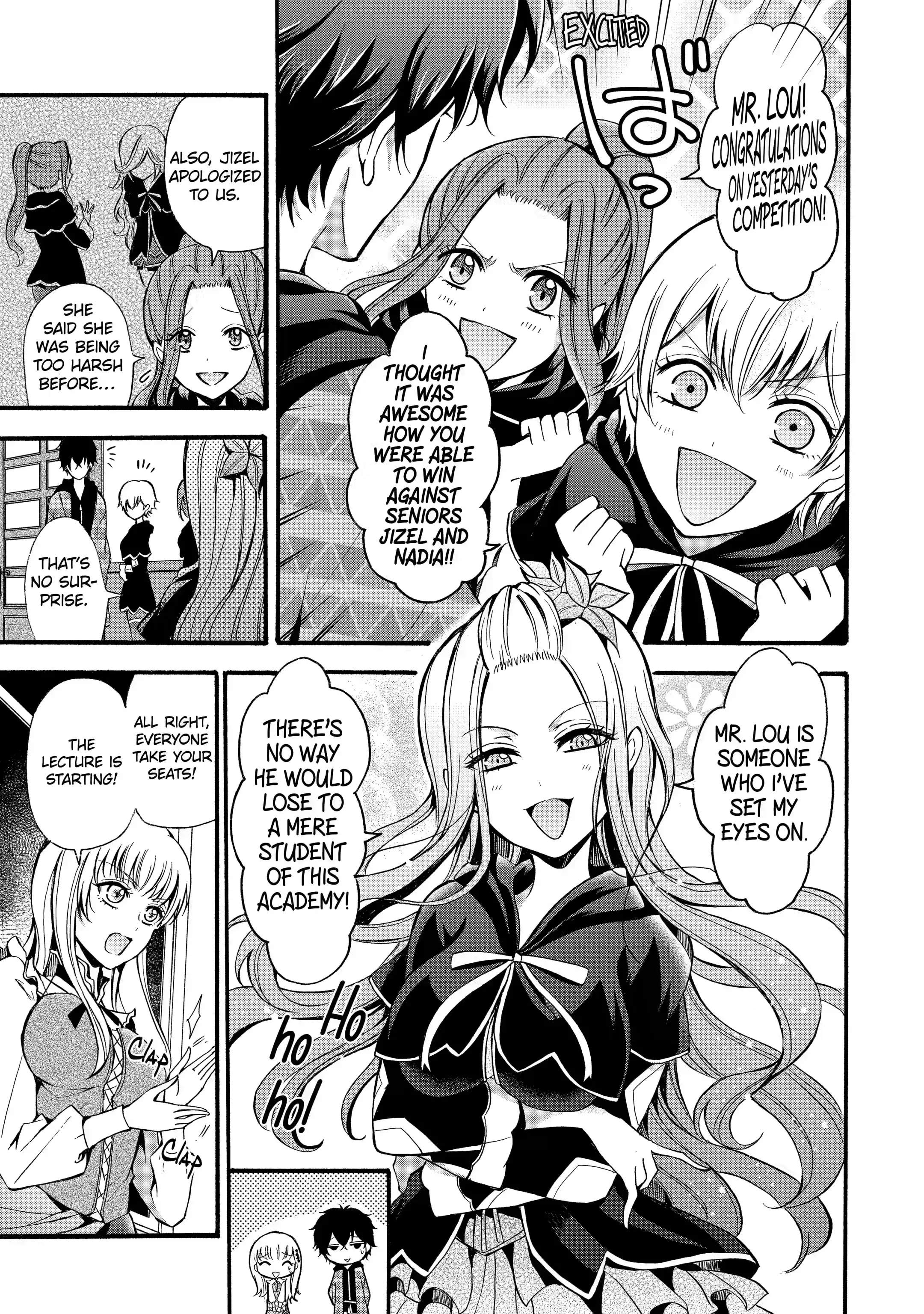 Assistant Teacher In a Magical Girls School Chapter 12.3 - Page 1