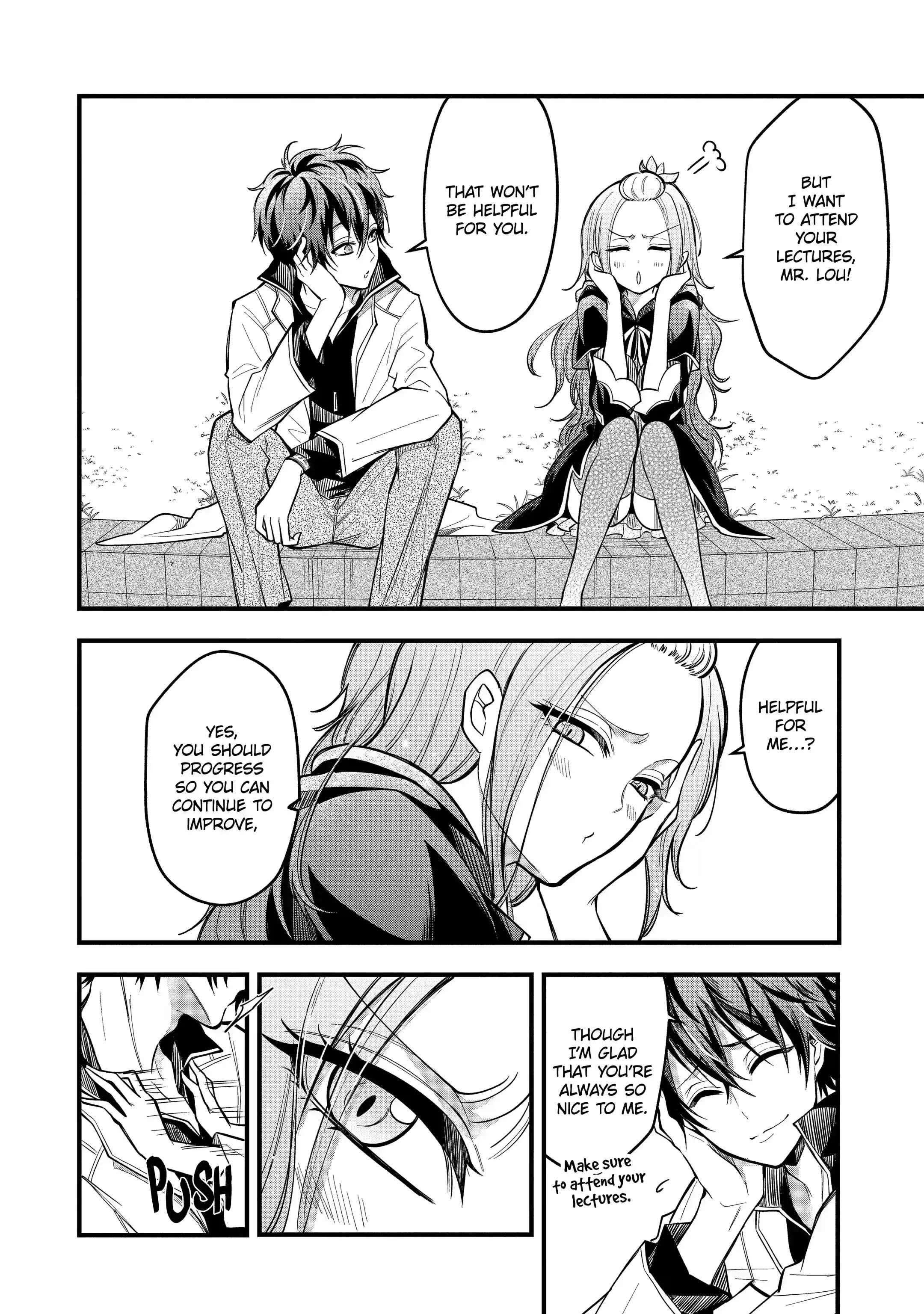 Assistant Teacher In a Magical Girls School Chapter 19.4 - Page 8