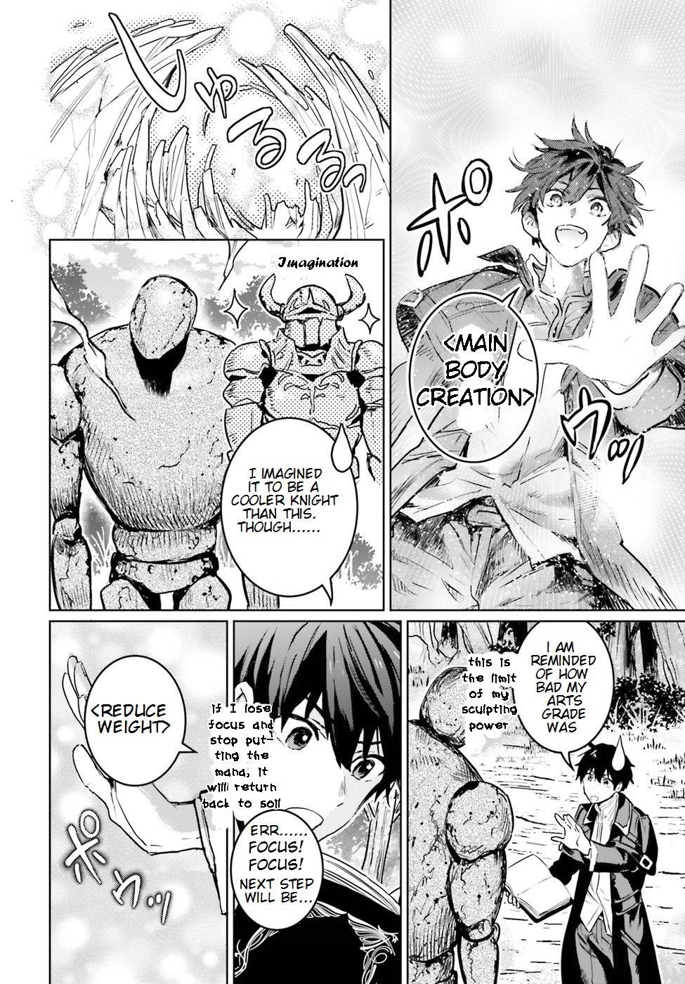 The Sorcerer King Of Destruction And The Golem Of The Barbarian Queen Chapter 2 - Page 12