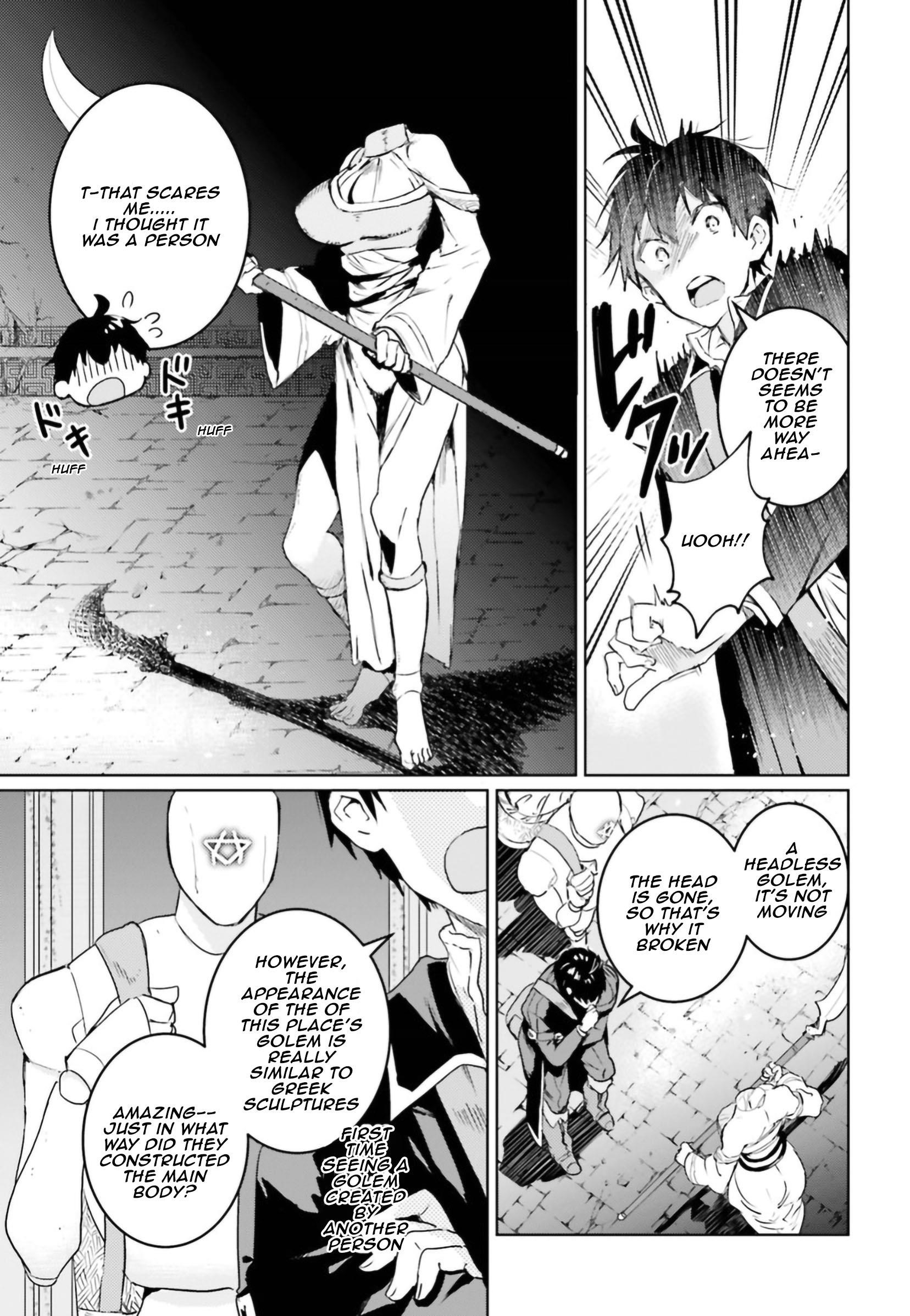 The Sorcerer King Of Destruction And The Golem Of The Barbarian Queen Chapter 6 - Page 11