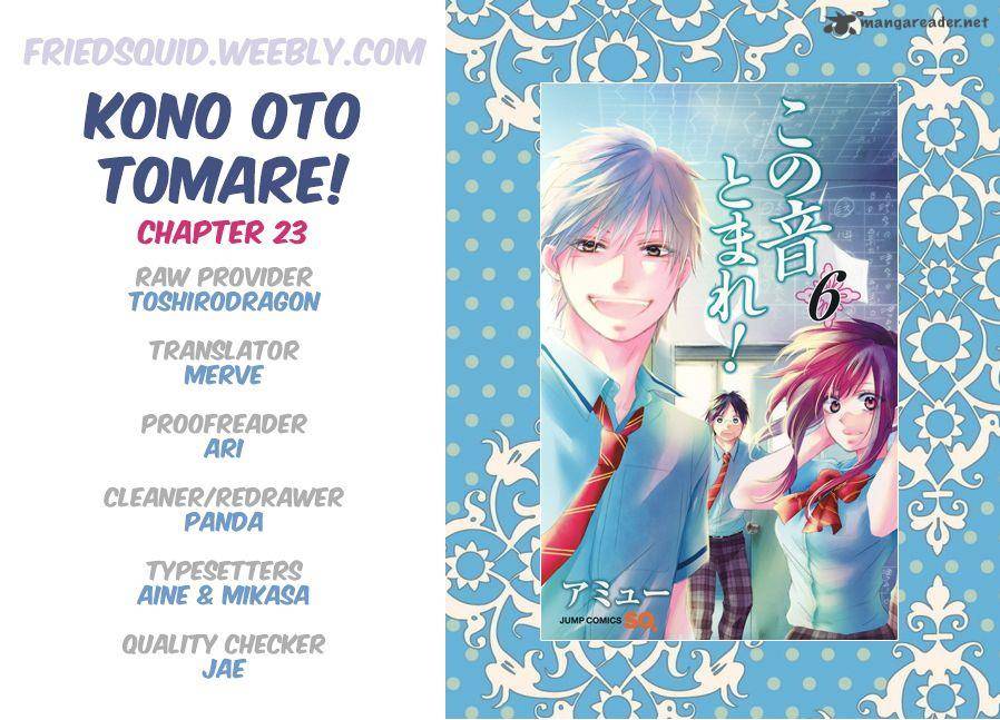 Kono Oto Tomare! Chapter 23 - Page 1