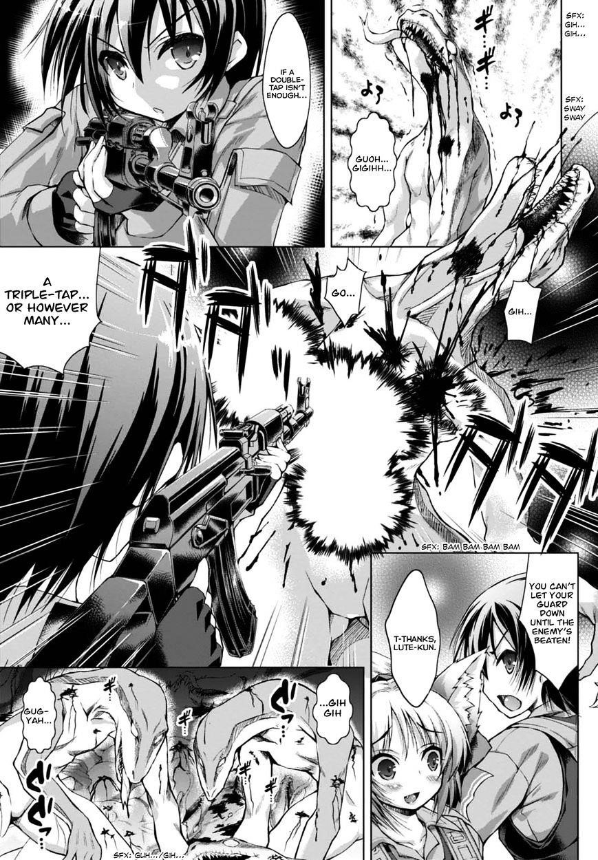 Gunota Ga Mahou Sekai Ni Tensei Shitara, Gendai Heiki De Guntai Harem O Tsukucchaimashita!? Chapter 1 - Page 10