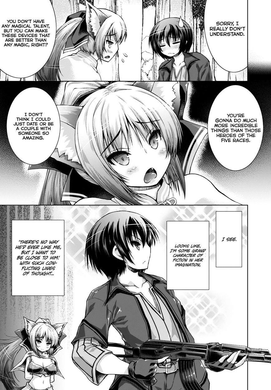 Gunota Ga Mahou Sekai Ni Tensei Shitara, Gendai Heiki De Guntai Harem O Tsukucchaimashita!? Chapter 10 - Page 4