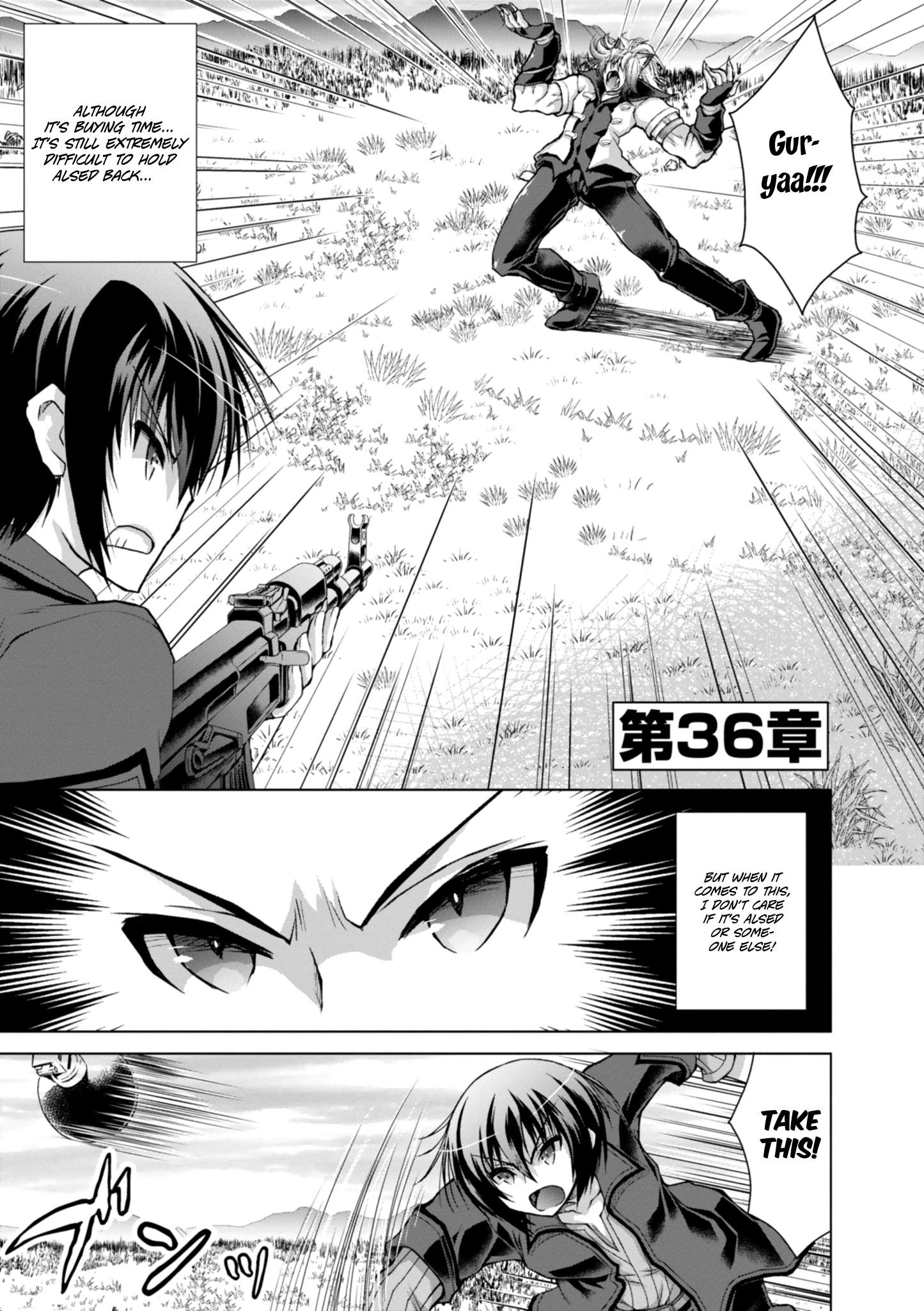 Gunota Ga Mahou Sekai Ni Tensei Shitara, Gendai Heiki De Guntai Harem O Tsukucchaimashita!? Chapter 36 - Page 2