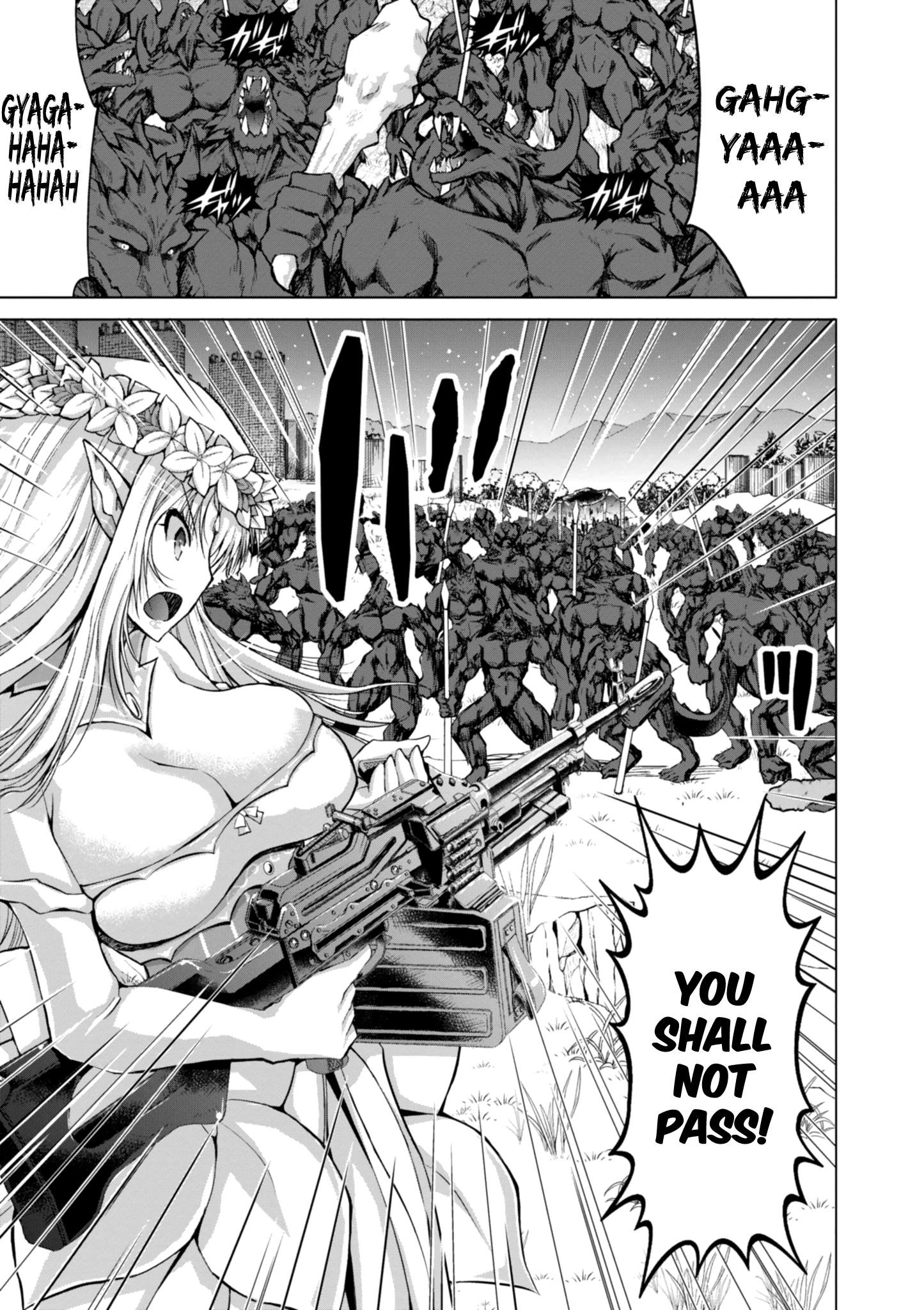 Gunota Ga Mahou Sekai Ni Tensei Shitara, Gendai Heiki De Guntai Harem O Tsukucchaimashita!? Chapter 37 - Page 18