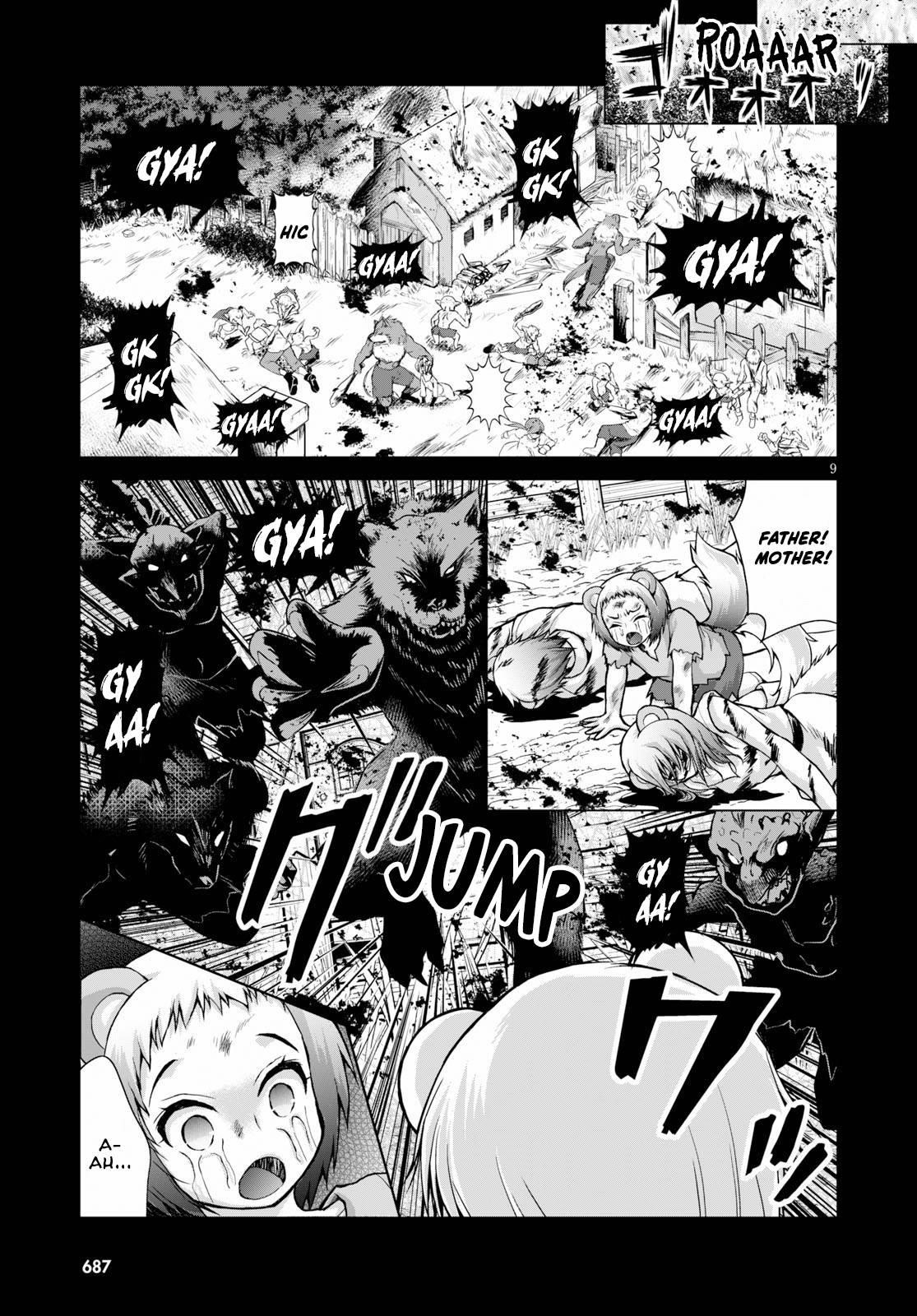 Gunota Ga Mahou Sekai Ni Tensei Shitara, Gendai Heiki De Guntai Harem O Tsukucchaimashita!? Chapter 54 - Page 9