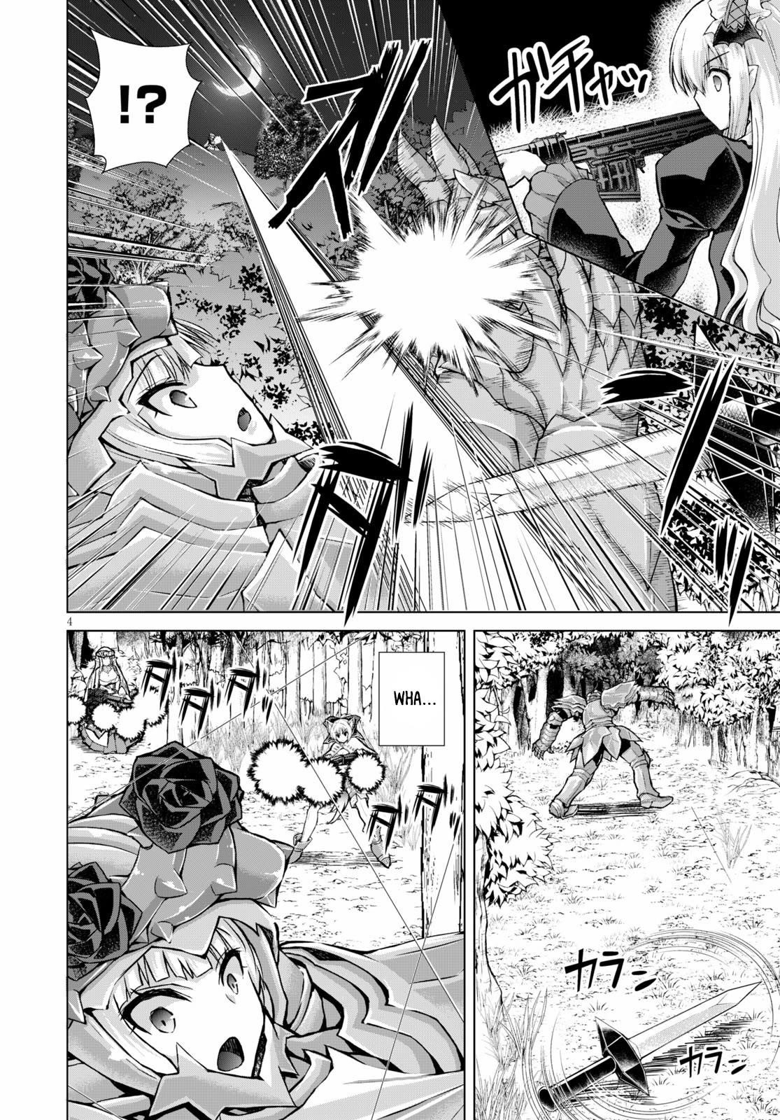 Gunota Ga Mahou Sekai Ni Tensei Shitara, Gendai Heiki De Guntai Harem O Tsukucchaimashita!? Chapter 58 - Page 4