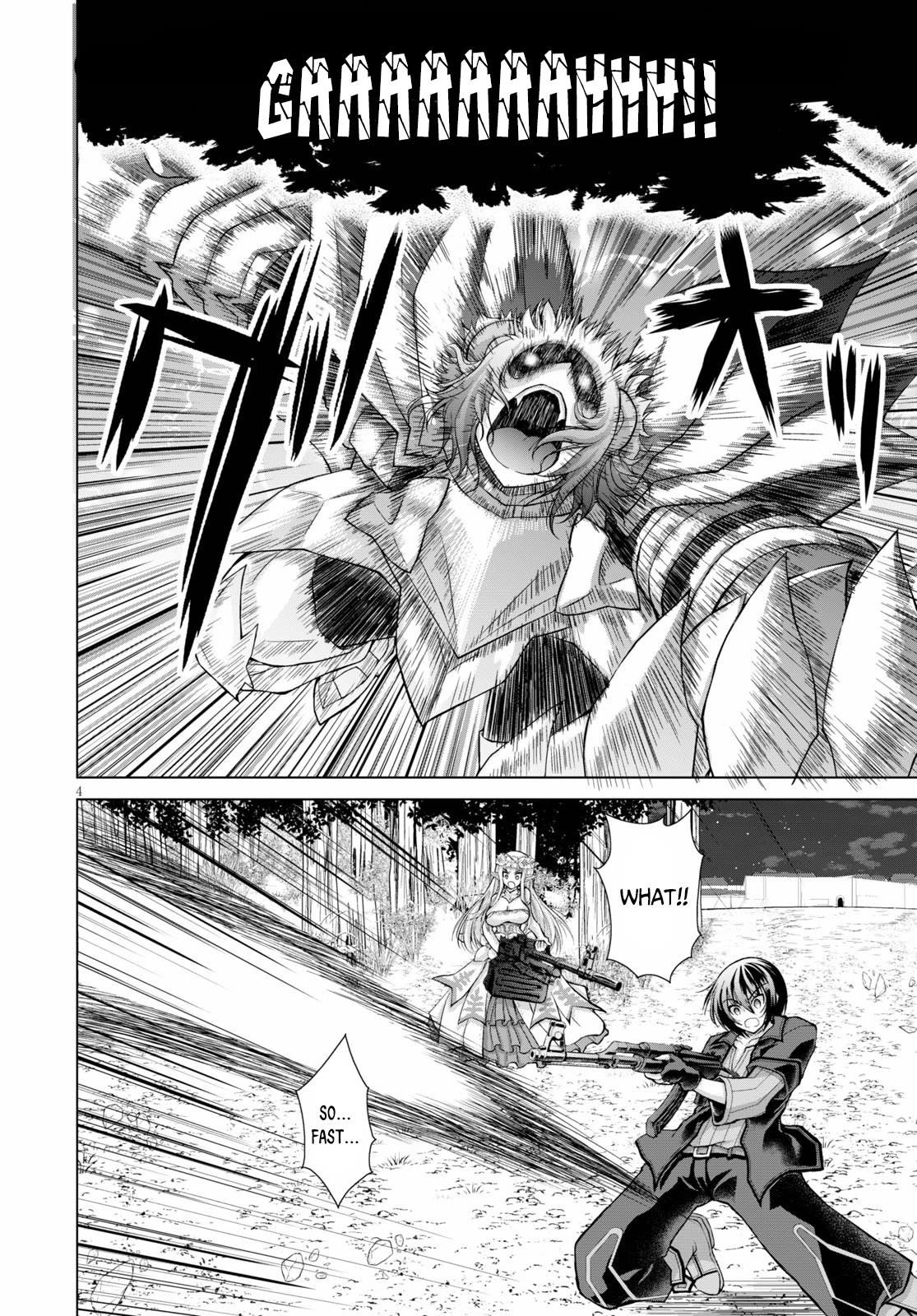 Gunota Ga Mahou Sekai Ni Tensei Shitara, Gendai Heiki De Guntai Harem O Tsukucchaimashita!? Chapter 59 - Page 4