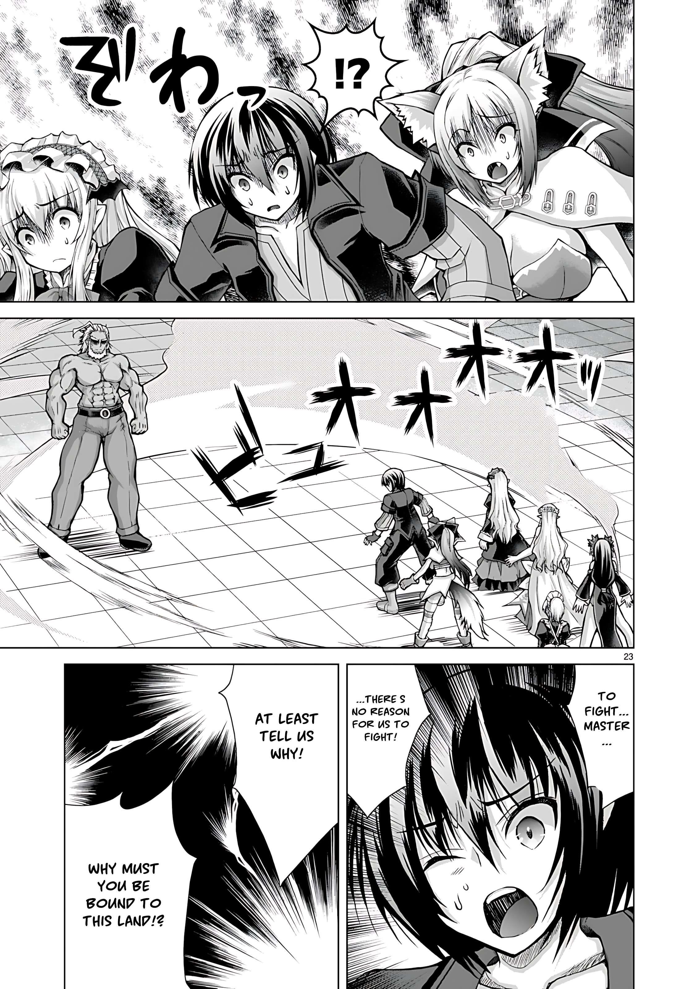 Gunota Ga Mahou Sekai Ni Tensei Shitara, Gendai Heiki De Guntai Harem O Tsukucchaimashita!? Chapter 77 - Page 24