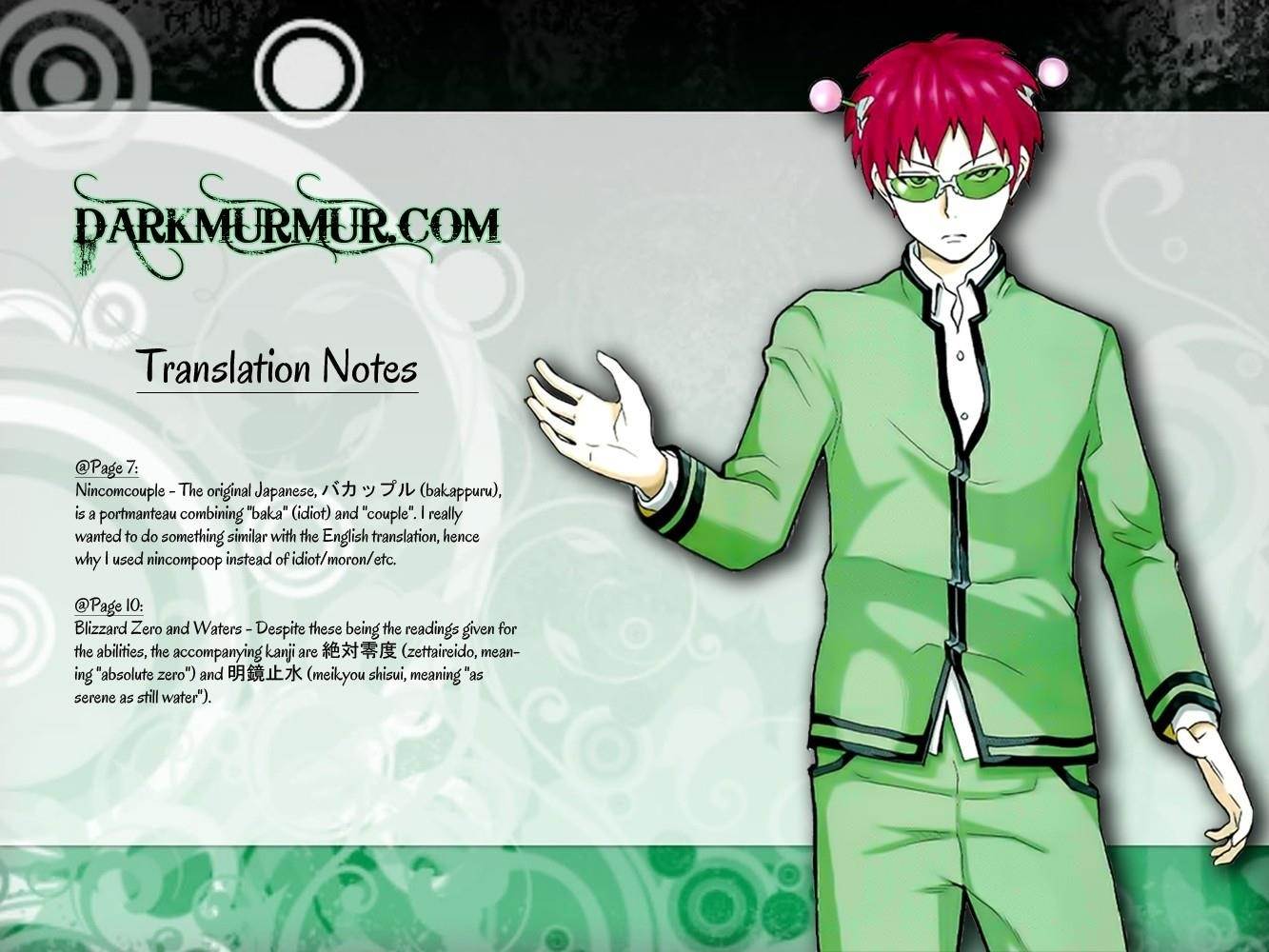 Saiki Kusuo No Sainan Chapter 1 - Page 27
