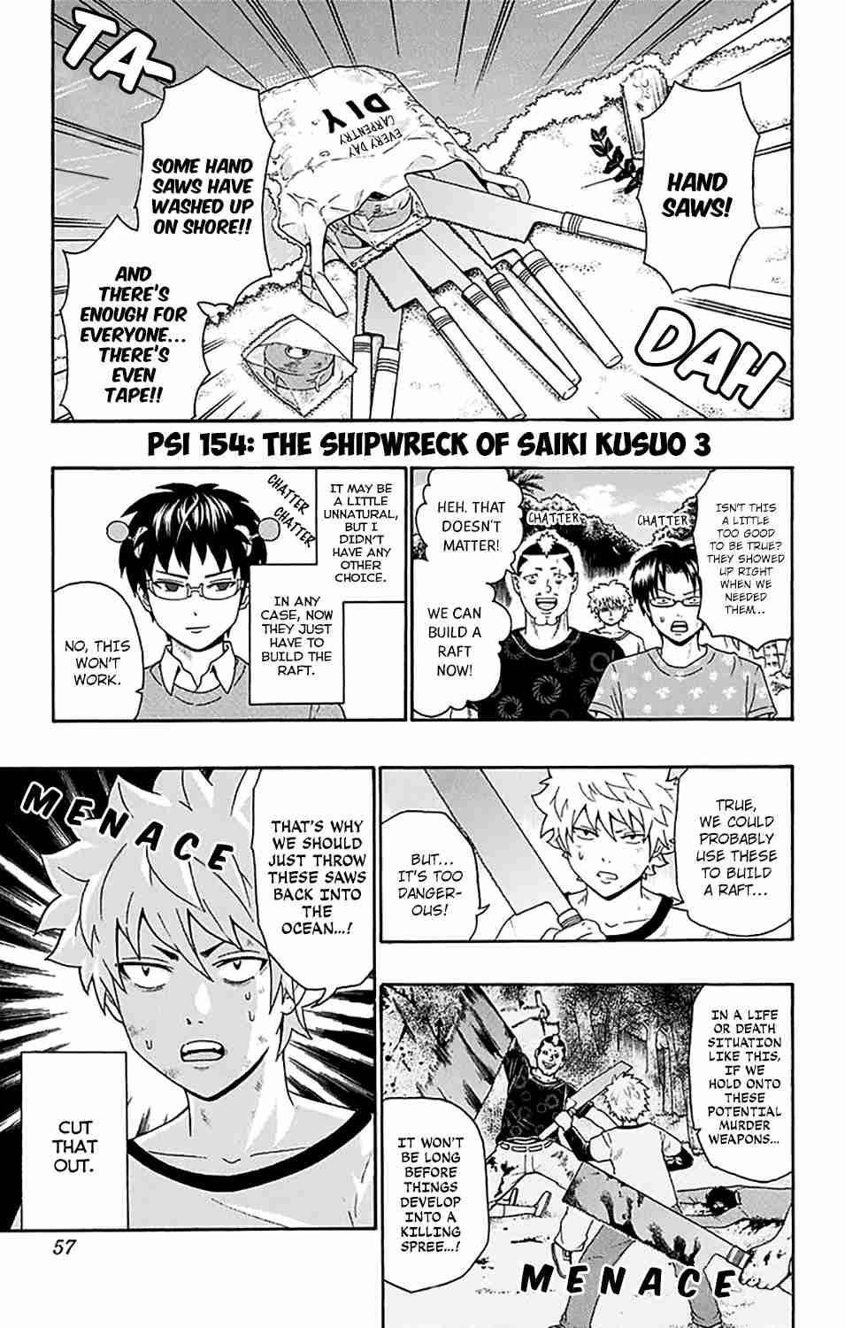Saiki Kusuo No Sainan Chapter 154 - Page 2