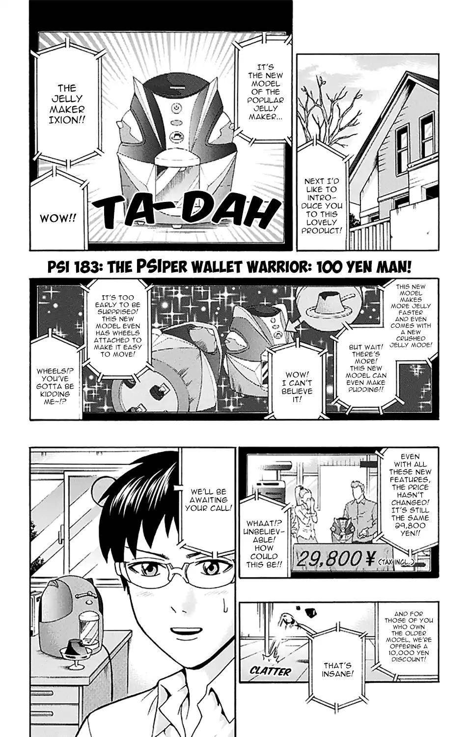 Saiki Kusuo No Sainan Chapter 183 - Page 2