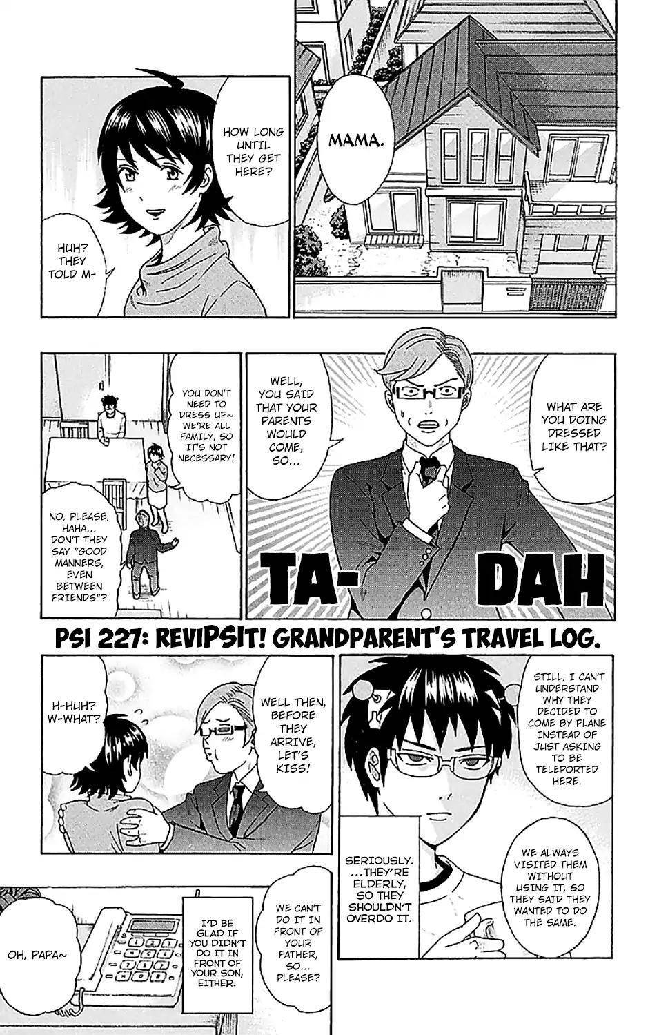 Saiki Kusuo No Sainan Chapter 227 - Page 2