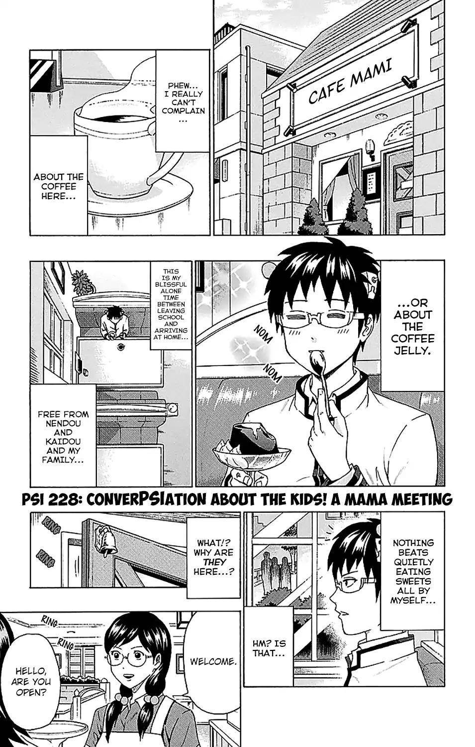 Saiki Kusuo No Sainan Chapter 228 - Page 9