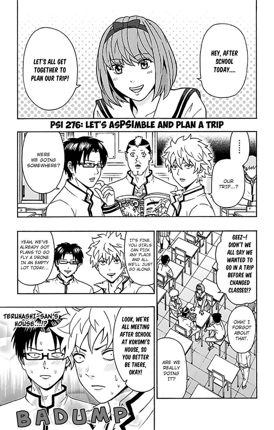 Saiki Kusuo No Sainan Chapter 276 - Page 2