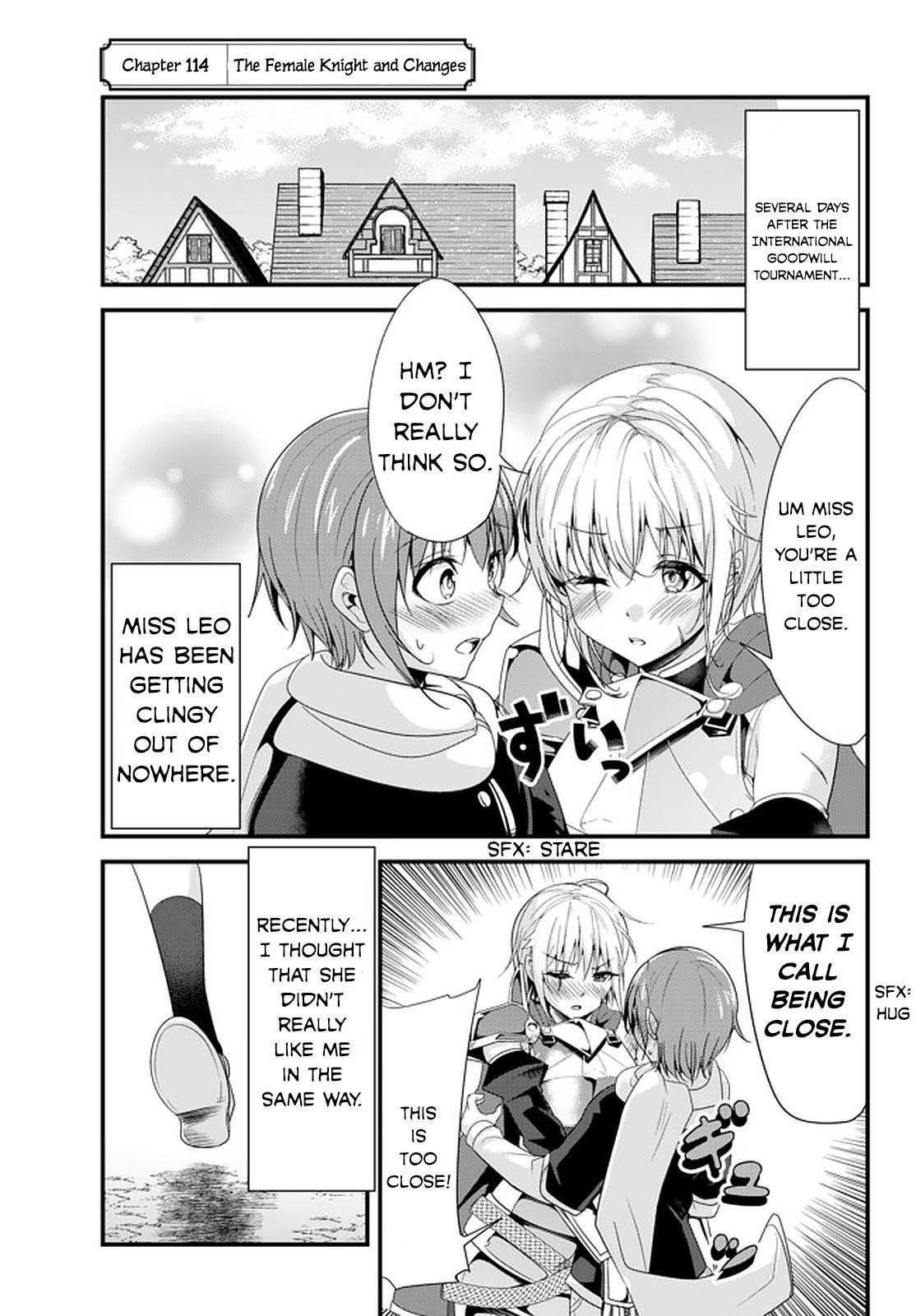 A Story About Treating A Female Knight Who Has Never Been Treated As A Woman As A Woman Chapter 114 - Page 1