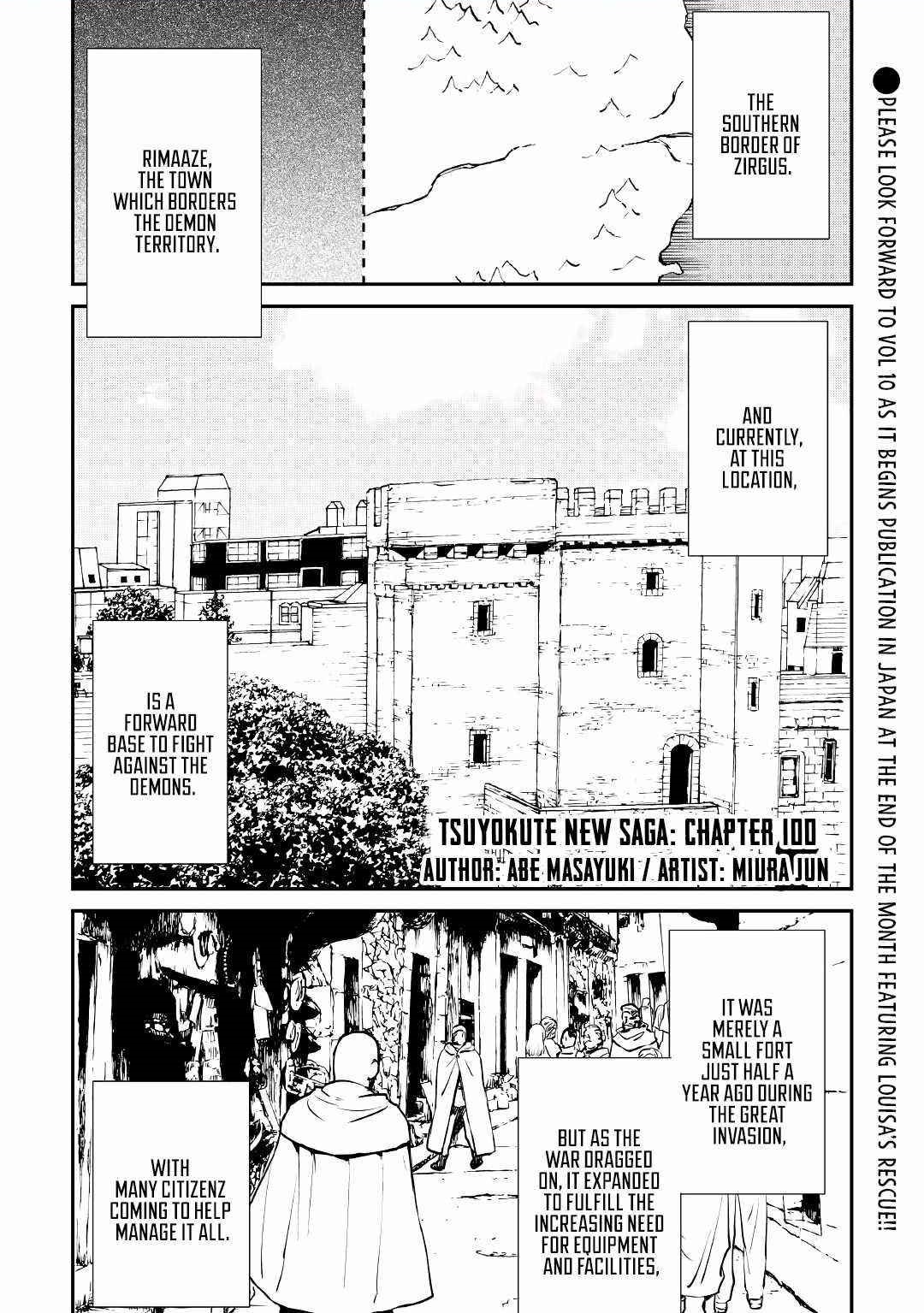 Tsuyokute New Saga Chapter 101 - Page 1
