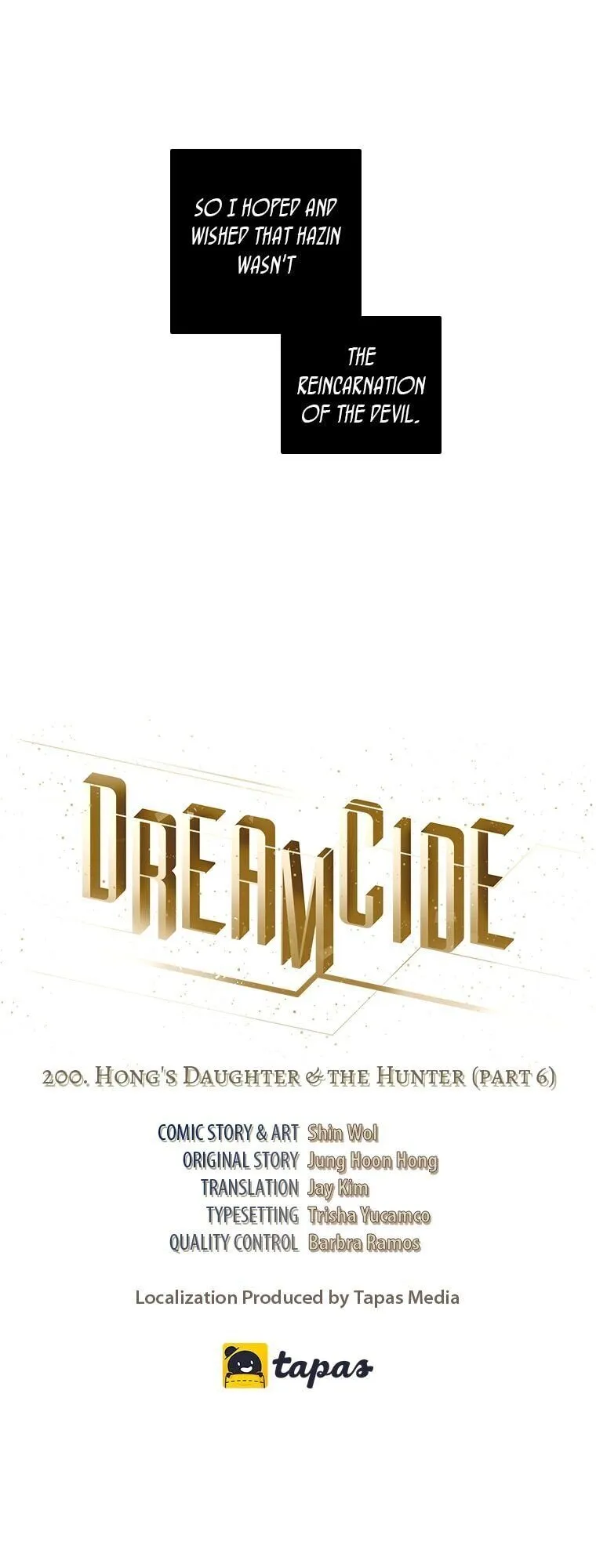 Dreamcide Chapter 200 - Page 1