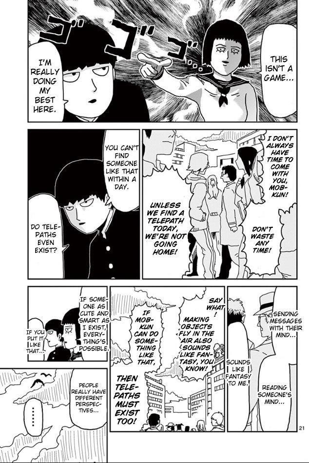 Mob Psycho 100 Chapter 22 - Page 20