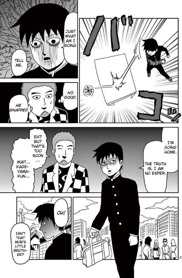 Mob Psycho 100 Chapter 24 - Page 21