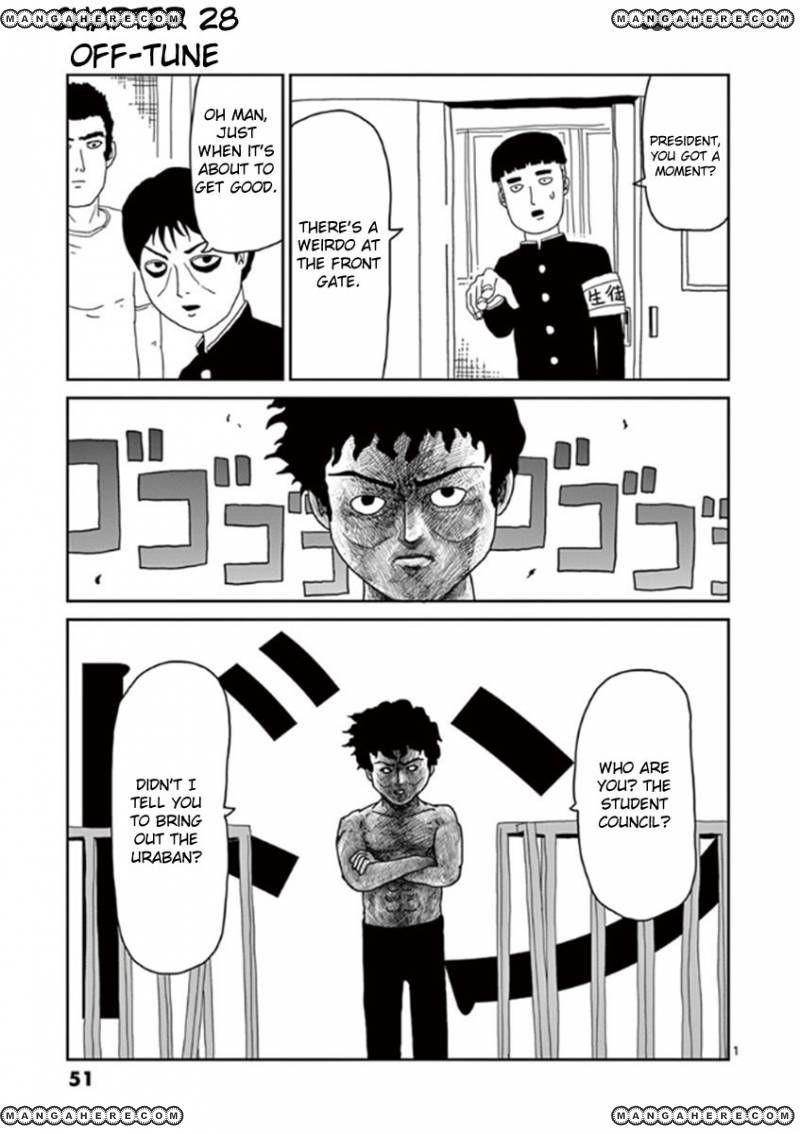 Mob Psycho 100 Chapter 28 - Page 1