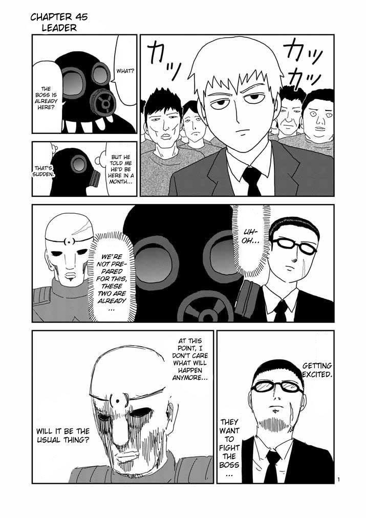 Mob Psycho 100 Chapter 45 - Page 1