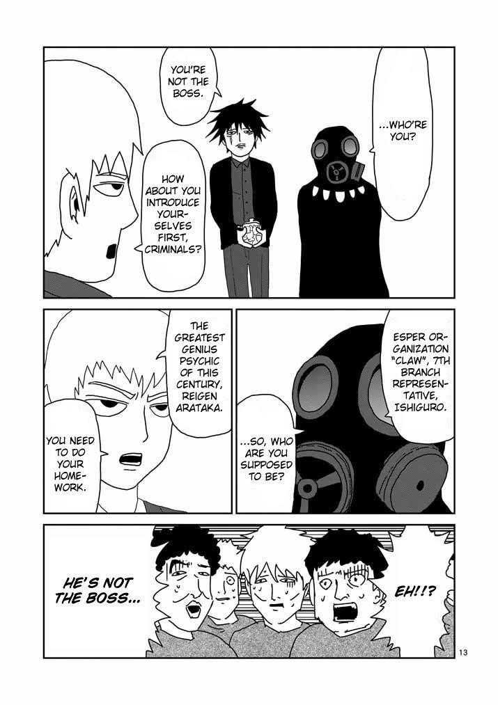 Mob Psycho 100 Chapter 45 - Page 13