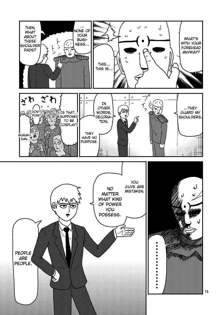 Mob Psycho 100 Chapter 48 - Page 15