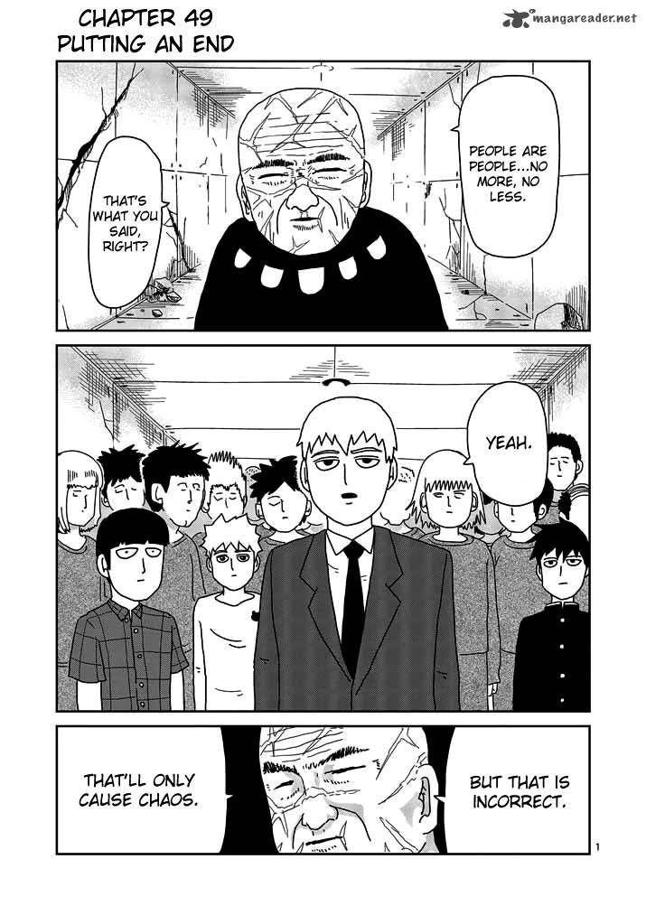 Mob Psycho 100 Chapter 49 - Page 1