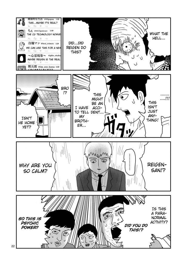 Mob Psycho 100 Chapter 73 - Page 22