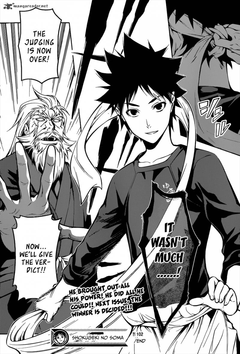 SHOKUGEKI NO SOMA Chapter 102 - Page 19