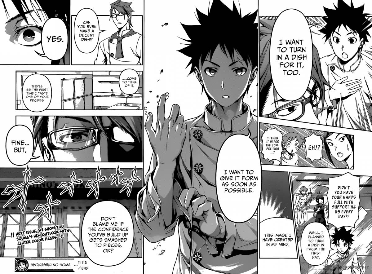 SHOKUGEKI NO SOMA Chapter 113 - Page 20
