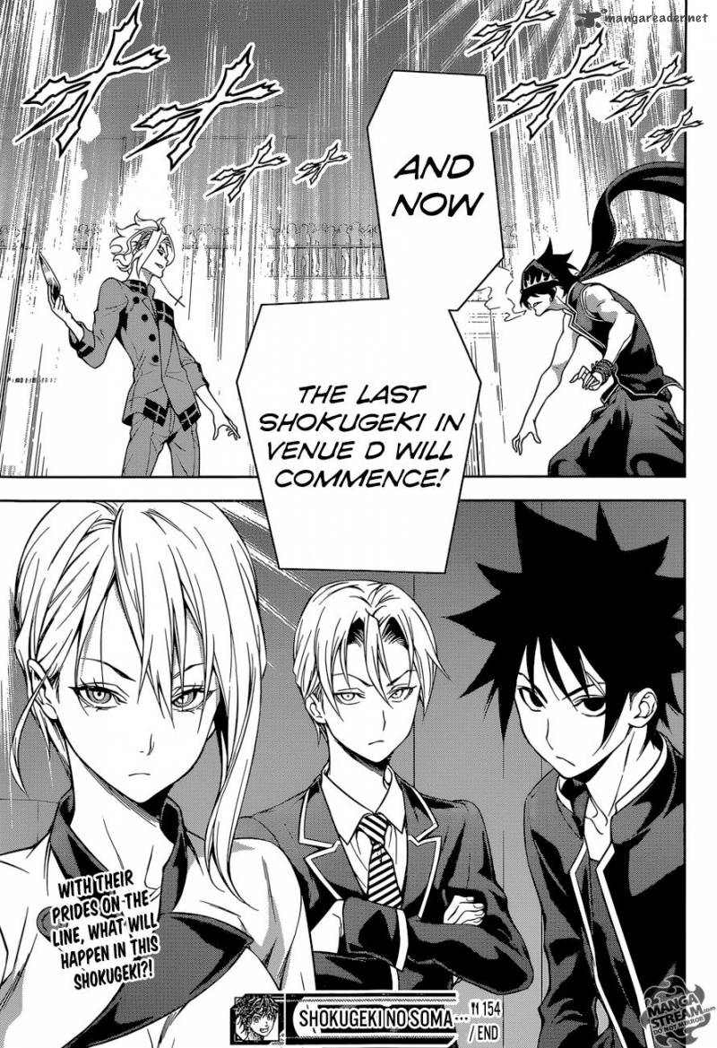 SHOKUGEKI NO SOMA Chapter 154 - Page 19