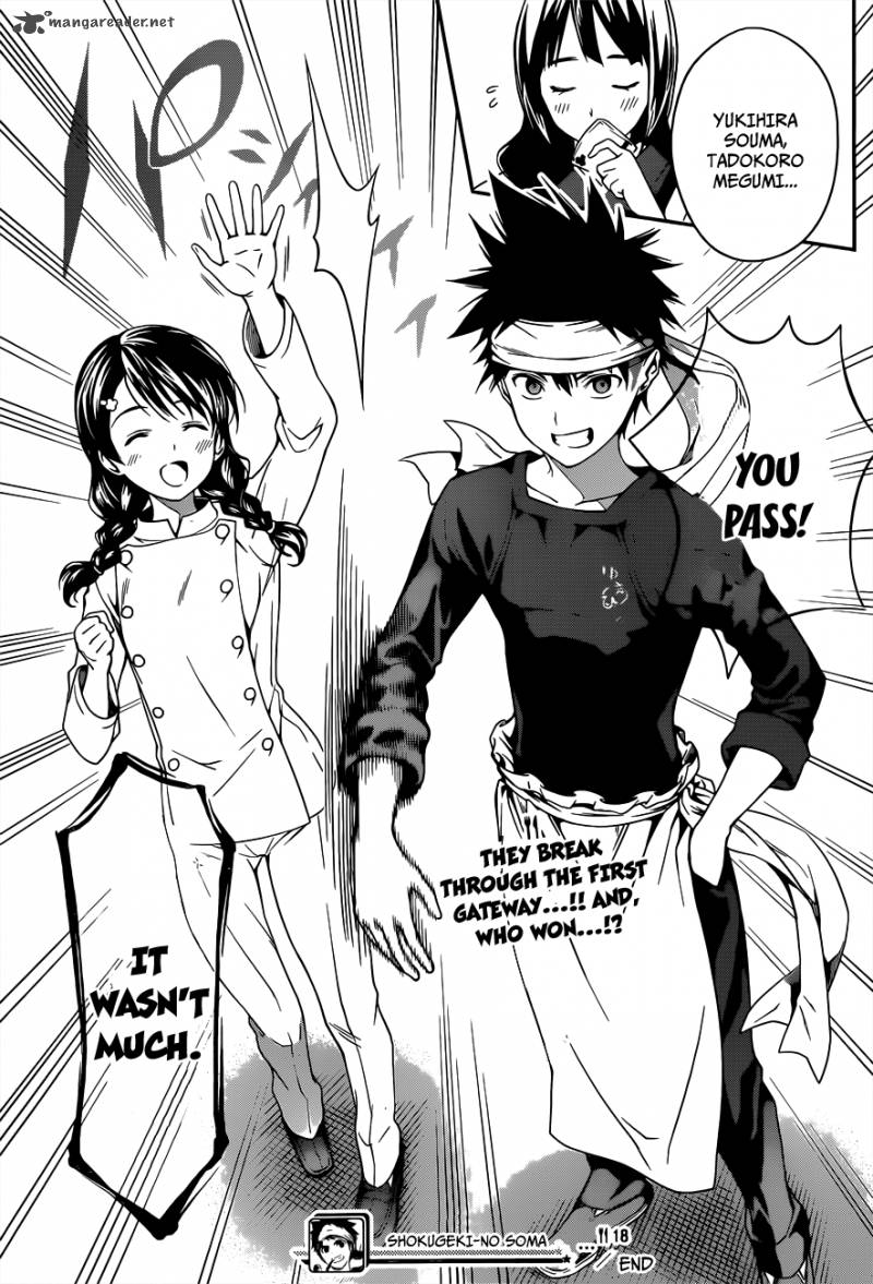 SHOKUGEKI NO SOMA Chapter 18 - Page 21