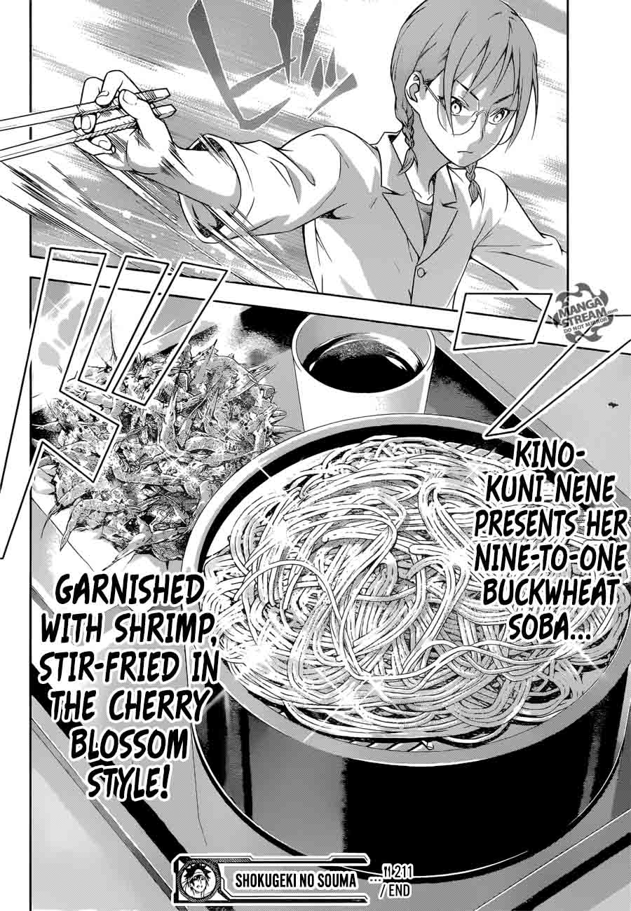 SHOKUGEKI NO SOMA Chapter 211 - Page 18