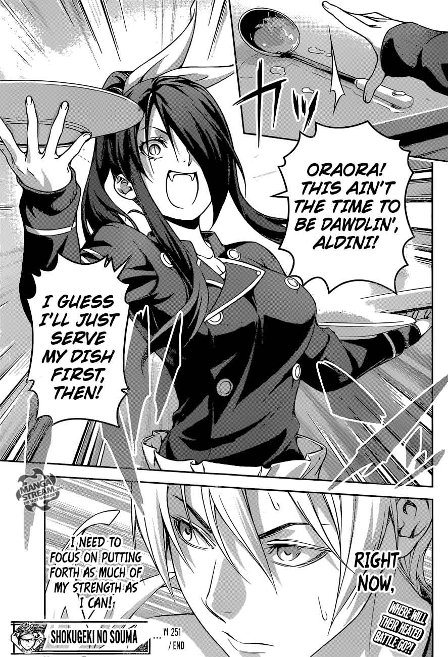 SHOKUGEKI NO SOMA Chapter 251 - Page 19